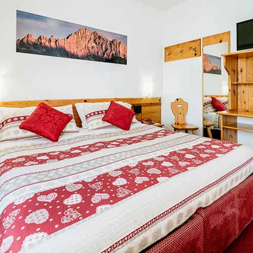 Hôtel Coldai Alleghe, Chambre classique, à 100 mètres des pistes